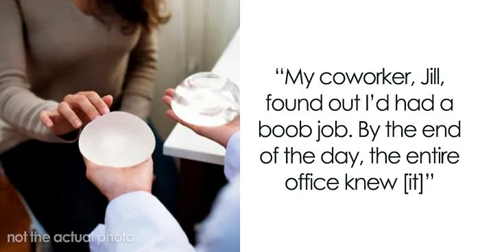 Woman Gets Revenge On A Co-Worker That Bullied Her For Months For Having Breast Implants