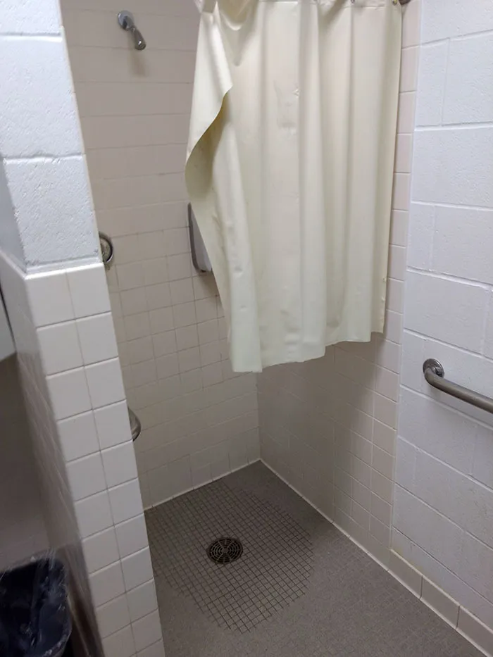 Shower Curtain At My Local Ymca