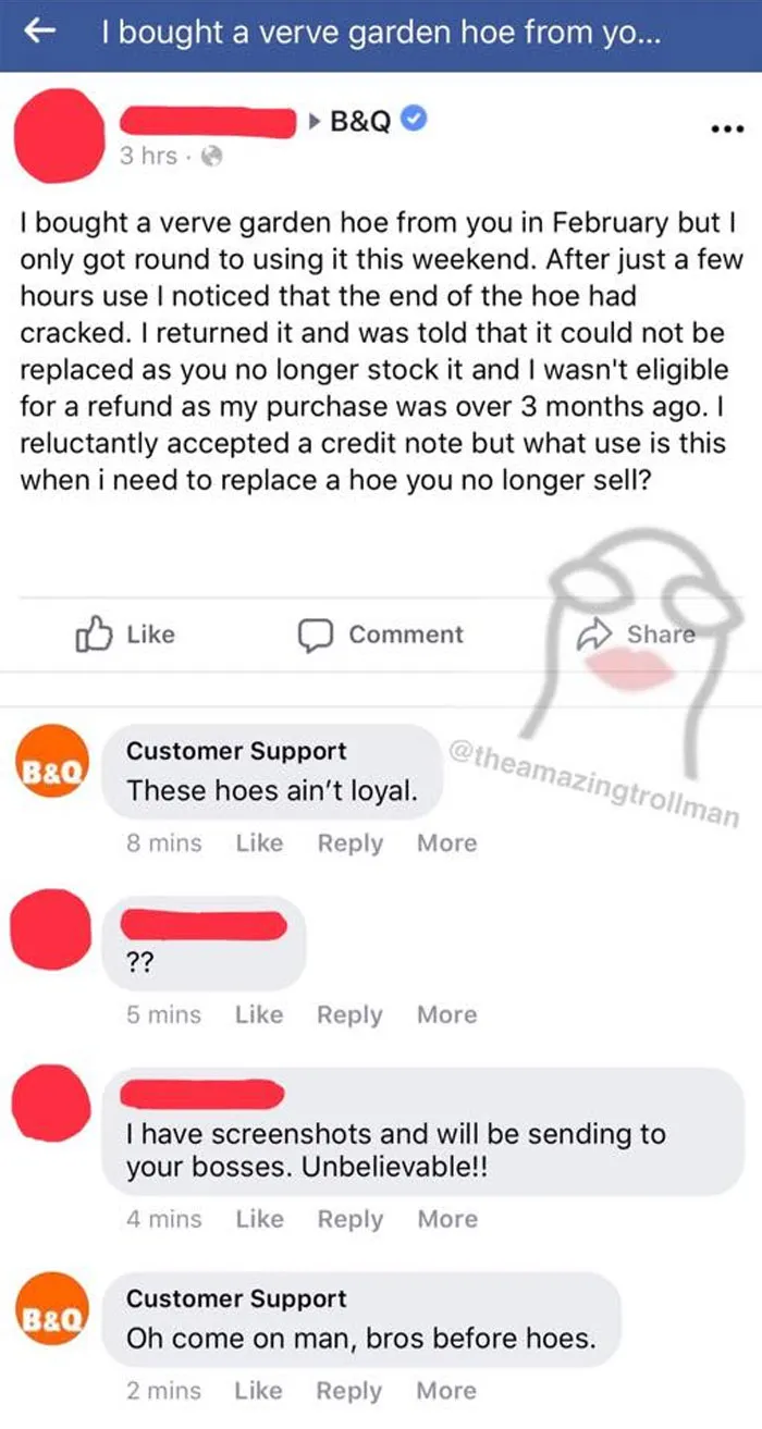 30 Times This Guy With A Name ‘Customer Support’ Trolled Clueless Customers