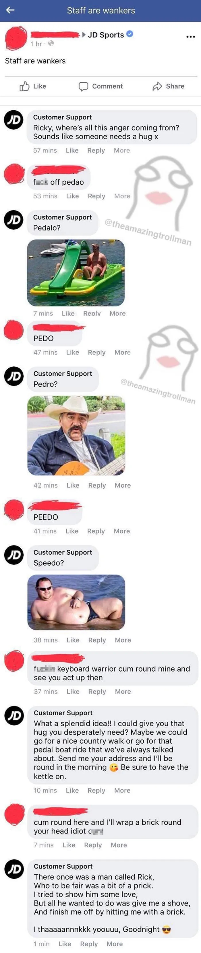 30 Times This Guy With A Name ‘Customer Support’ Trolled Clueless Customers