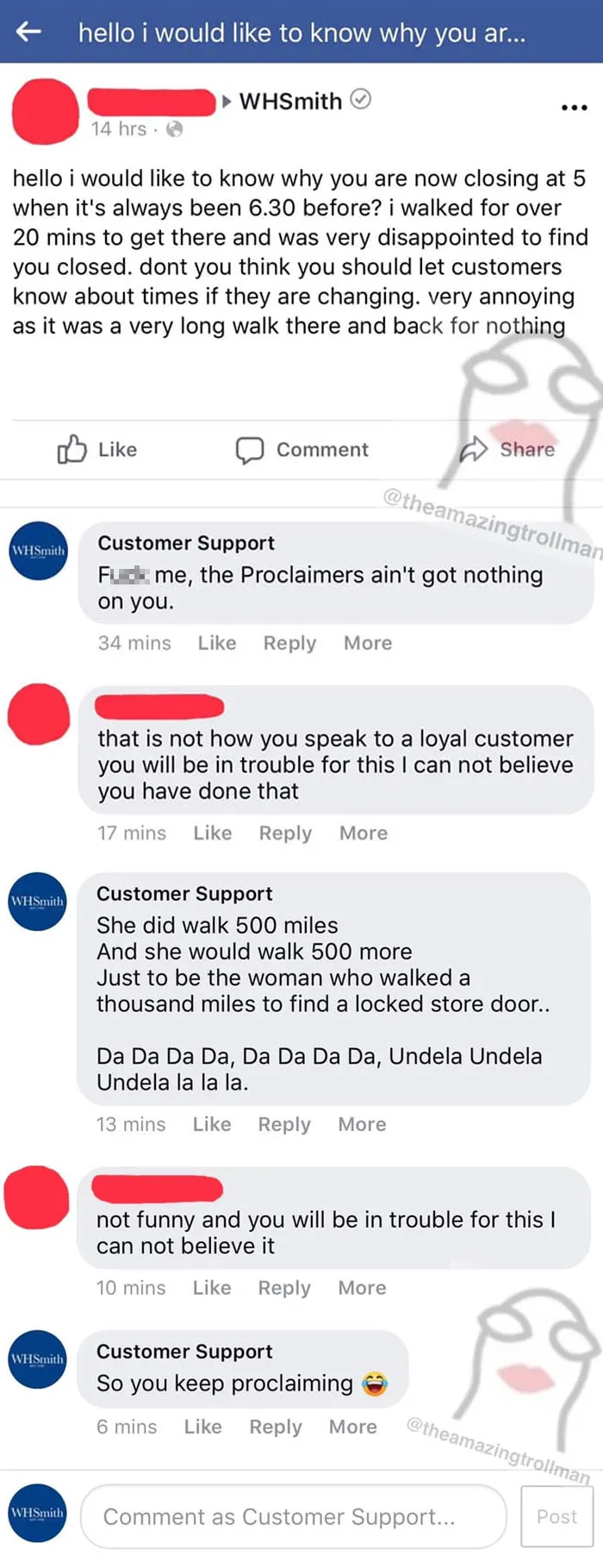30 Times This Guy With A Name ‘Customer Support’ Trolled Clueless Customers