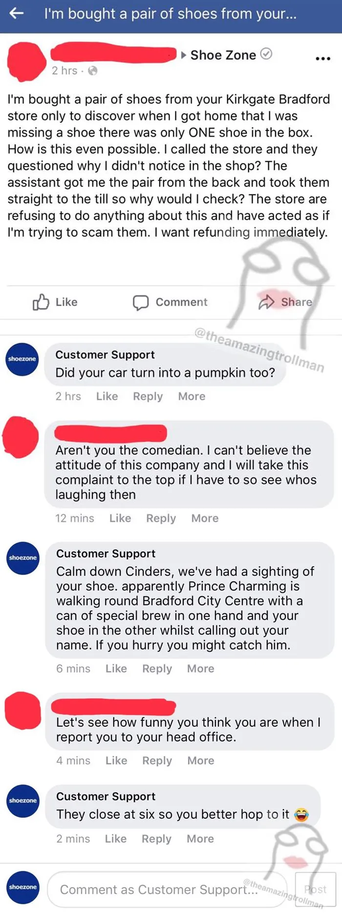 30 Times This Guy With A Name ‘Customer Support’ Trolled Clueless Customers