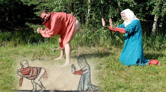 These Czech Students Recreate Scenes From Medieval Books, And They’re Hilariously Strange (15 Pics)