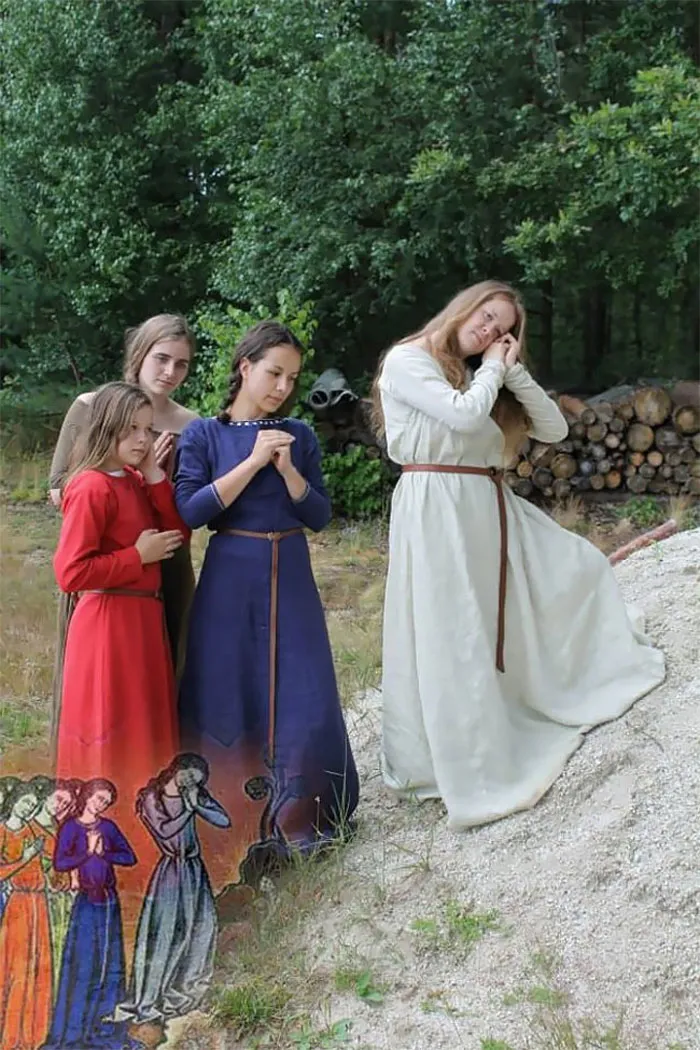 These Czech Students Recreate Scenes From Medieval Books, And They’re Hilariously Strange (15 Pics)