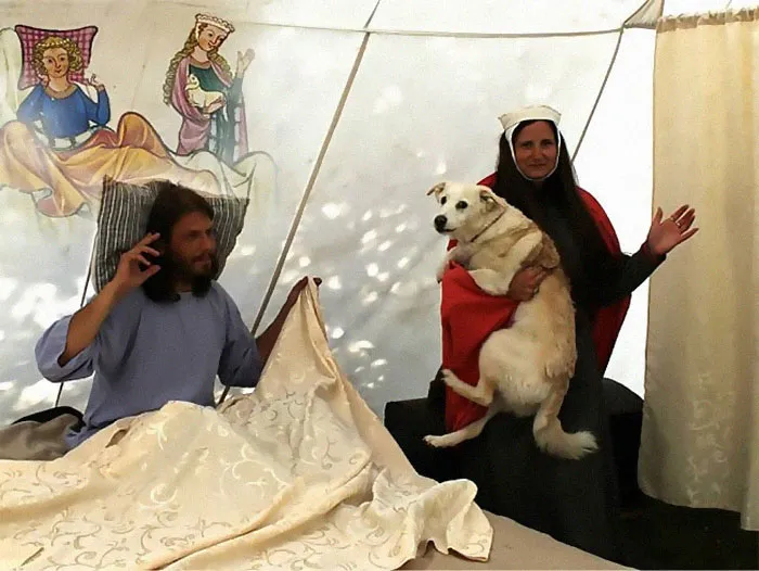These Czech Students Recreate Scenes From Medieval Books, And They’re Hilariously Strange (15 Pics)