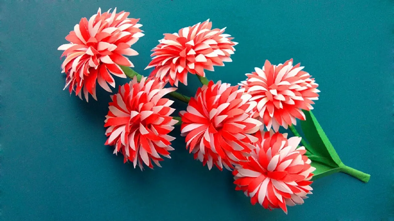 Wow: DIY Paper Flowers - How To Make Flower For Home Decor