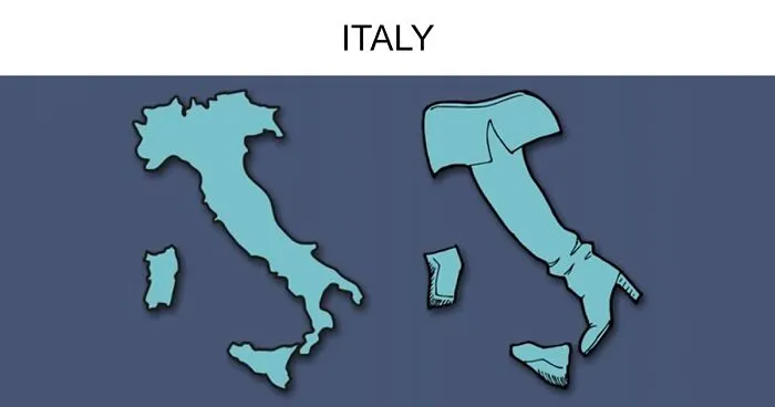 Guy Re-Draws The Map Of Europe By Imagining What Countries Look Like (30 Pics)