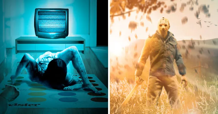 Movie Serial Killers In Contrasting Posters