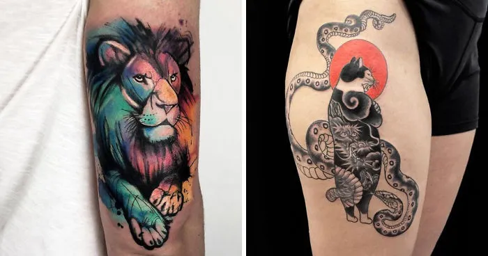 Animal Tattoos By Turkish Tattoo Artist