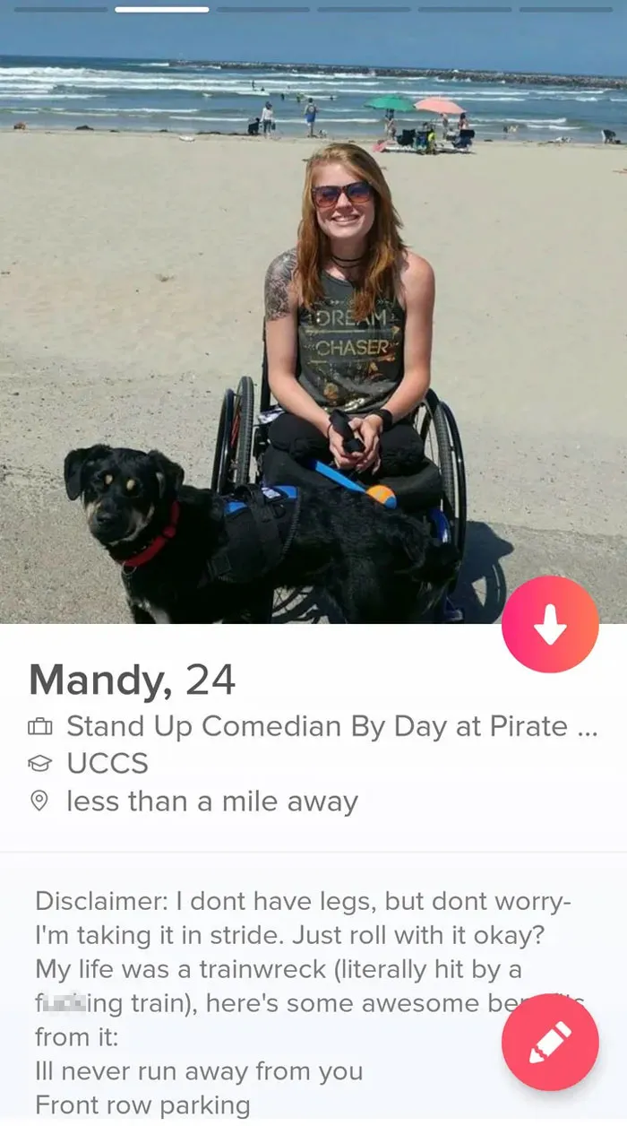 12 Funny Tinder Bios From Amputees Who Did Not Lose Their Sense Of Humor
