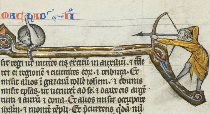 Apparently Medieval People Found Cats Licking Their Butts Fascinating And Here Are 14 Pics As Proof