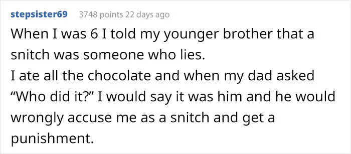 I Was A Mean Sister