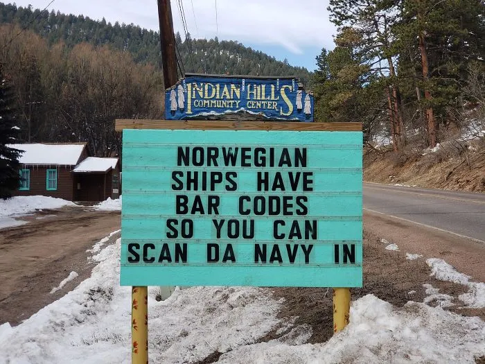 Someone In Colorado Is Putting Out The Funniest Signs Ever, And The Puns Are Priceless (New Pics)