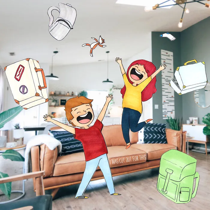 I Made 20 Paper Cutouts That Tell My Travel And Life Stories For Me