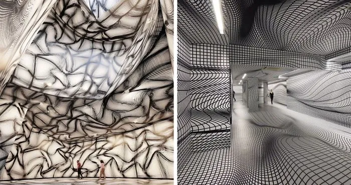 This Master Of Art Installation And Illusions Creates Rooms That Will Make You Think The Walls Are Waving At You
