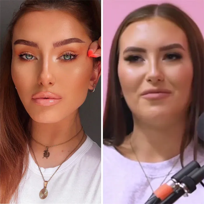 Instagram vs. Video. Sorry Its Hard To Take A Good Screenshot Of The Video But You Get The Point