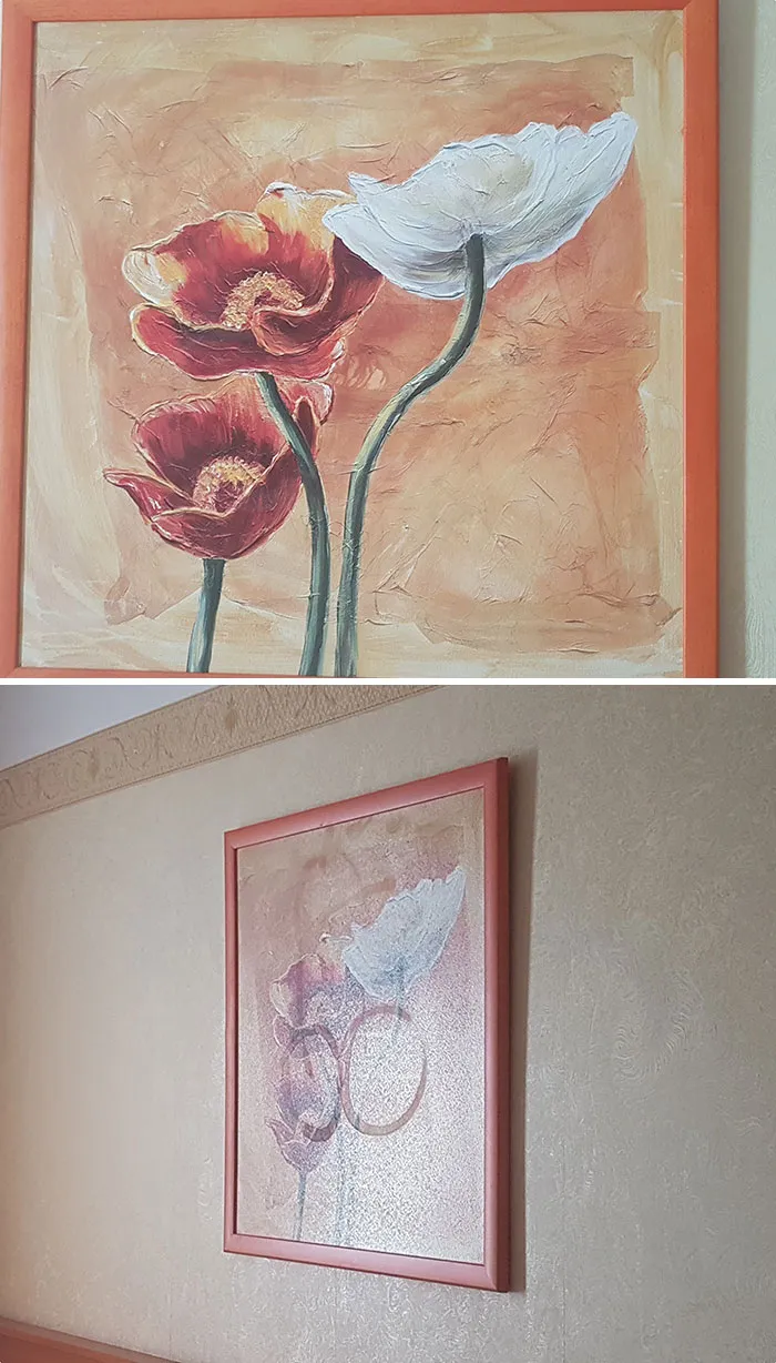 Lovely Painting In My Hotel Room