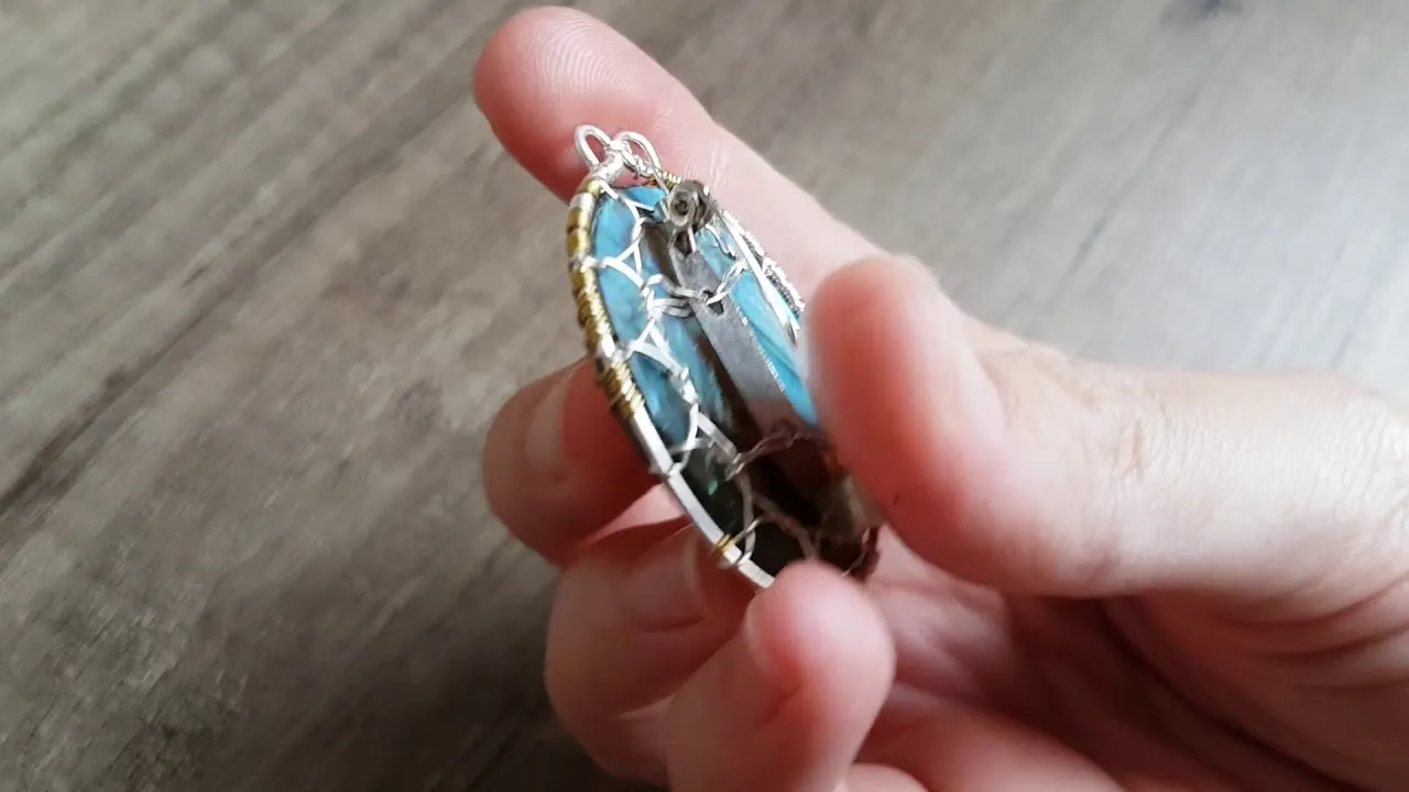 I Made A Couple Of Labradorite Brooches.