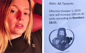 Landlord Tries To Raise Rent Using A Bible Quote, Tenant Shuts Him Down With Her Extensive Law Knowledge