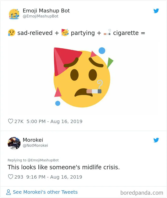 'Emoji Mashup Bot' Puts Two Old Ones To Create A New Hybrid And Some Of Them Should Stay Permanently