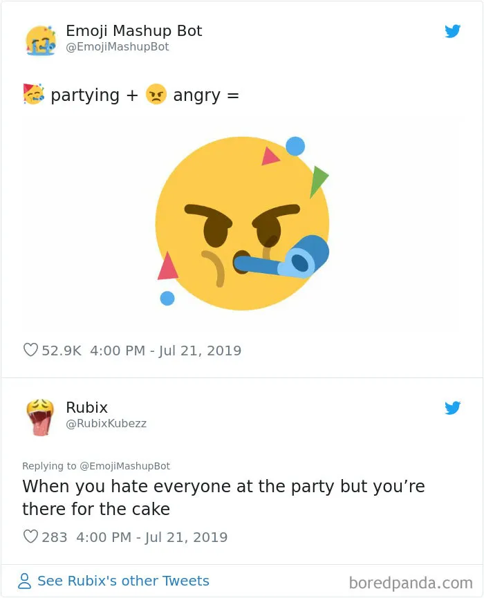 'Emoji Mashup Bot' Puts Two Old Ones To Create A New Hybrid And Some Of Them Should Stay Permanently