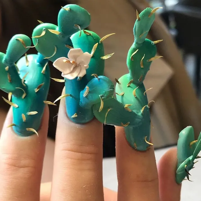 Cactus Nails