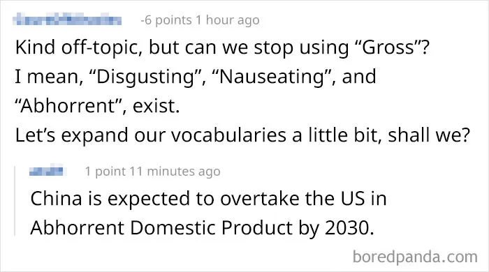 I Guess He Just Doesn’t Like The Word
