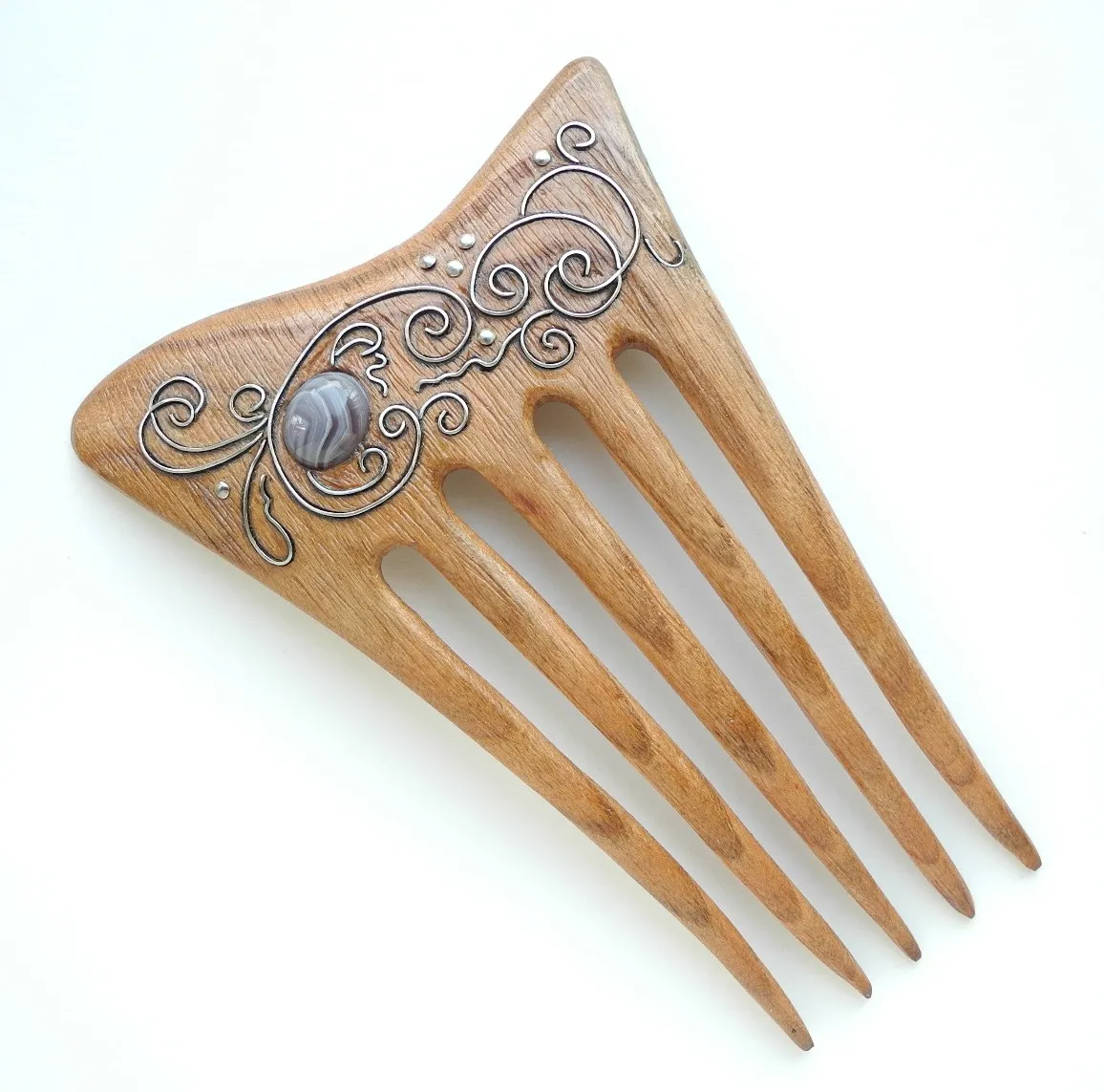 I Make Inlaid Wooden Jewelry And Accessories