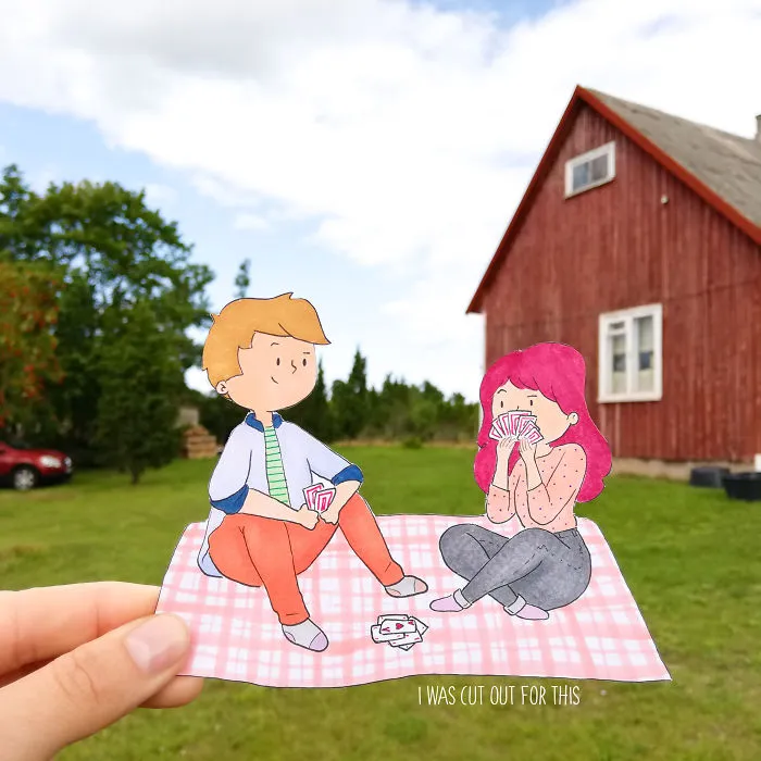 I Made 20 Paper Cutouts That Tell My Travel And Life Stories For Me