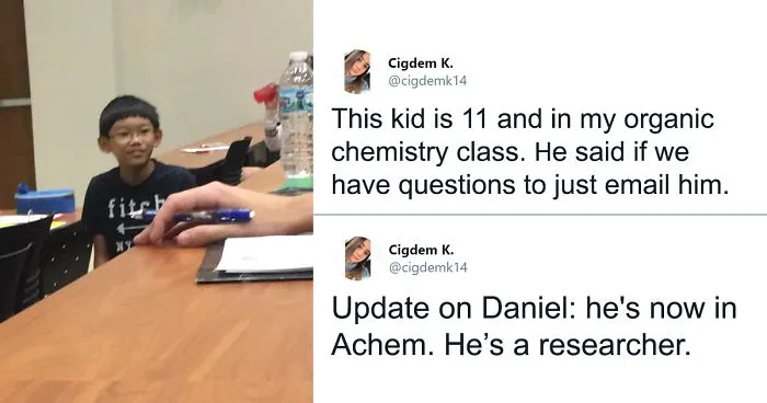 Someone Checks On Boy Genius That Went Viral At 11-YO, Finds Out He's A Published Researcher At 13
