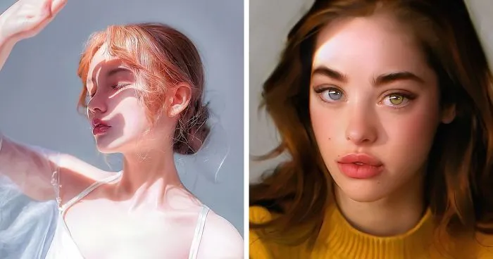 Georgian Artist Creates Hyper-Realistic Portraits, And Here Are 15 Of His Newest Works