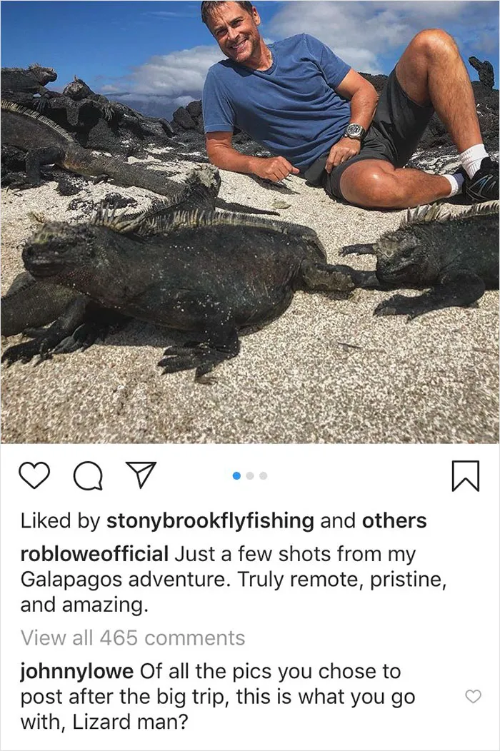 Rob Lowe’s Sons Keep Trolling Him On Instagram, And It’s Hilarious (19 Pics)
