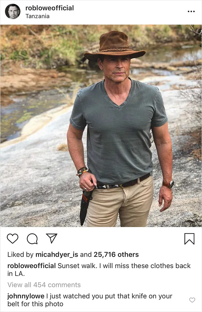 Rob Lowe’s Sons Keep Trolling Him On Instagram, And It’s Hilarious (19 Pics)