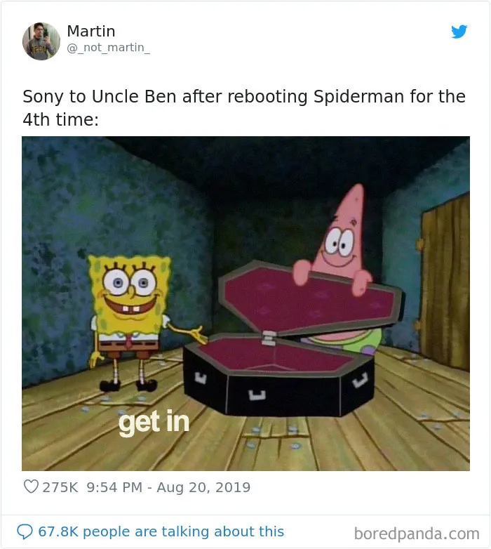 30 Sad And Funny Memes In Response To Sony Taking Back Spider-Man From MCU