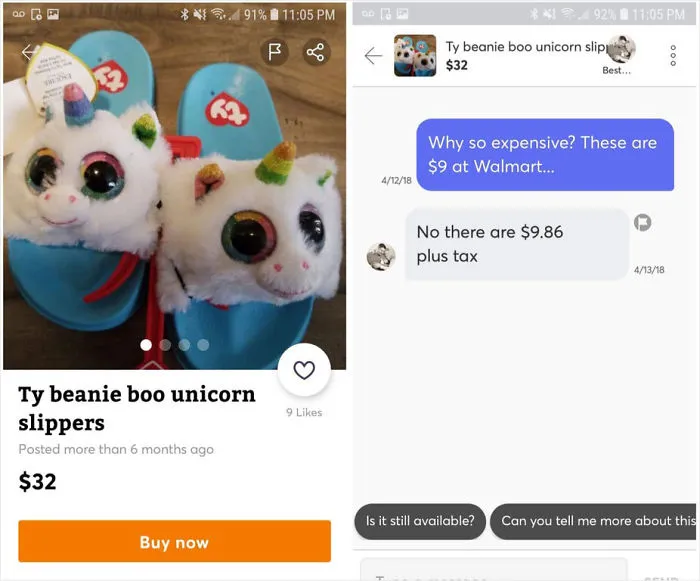 I Honestly Had No Idea How To Respond. Nearly 9 Months Later And They're Still For Sale (No Surprise)