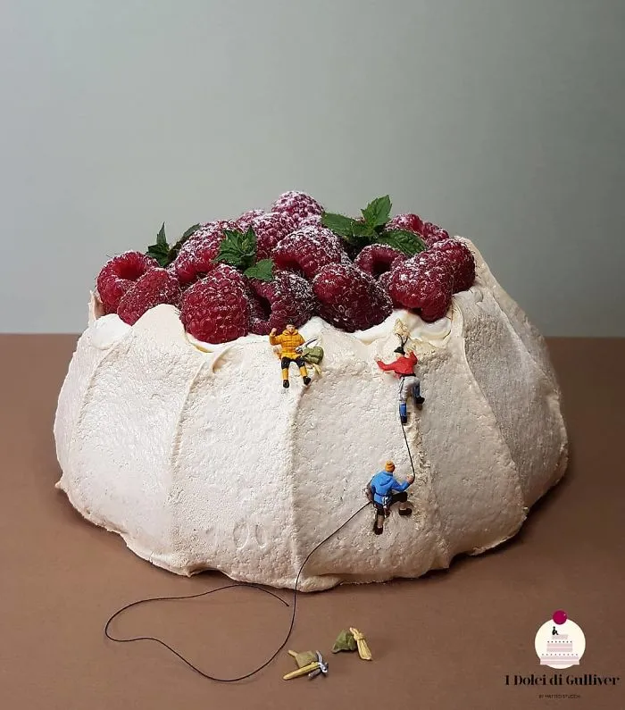 This Pastry Chef Transforms Plain Desserts Into Miniature Worlds And It's Too Sad To Eat