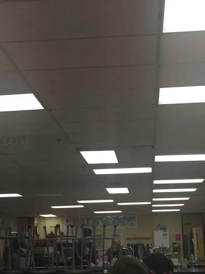 My High School Science Departments Lights