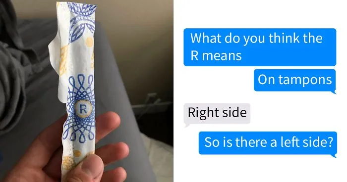 Women Are Asking Their Boyfriends If They Know What The Letters On Tampons Mean, And Their Responses Are Hilarious