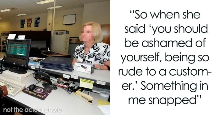 Entitled Customer Is Put In Place By A Cashier That Offered Her A Senior's Discount