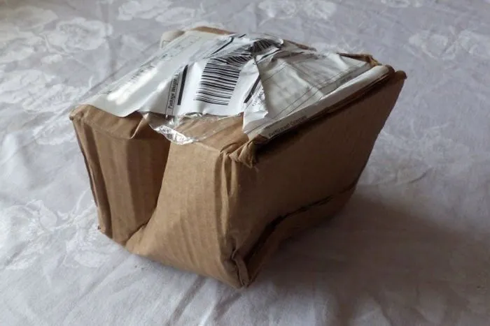 Así me ha llegado el paquete