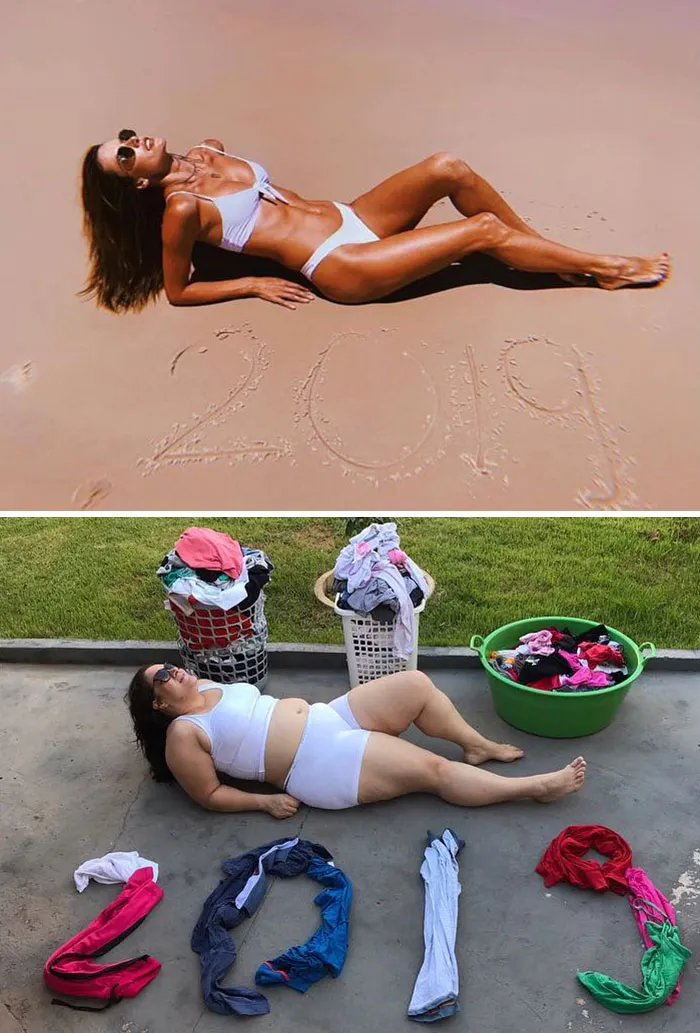 Esta brasileña recrea las sesiones de fotos pijas para mostrar lo tontas que son algunas de ellas