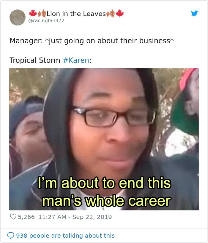 People Are Laughing At Tropical Storm Named 'Karen,' Create 21 Funny Memes
