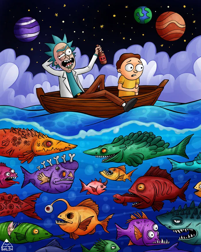 I Illustrated My Favorite Comics, TV Shows, And Movies In These 11 Fan Art Pics