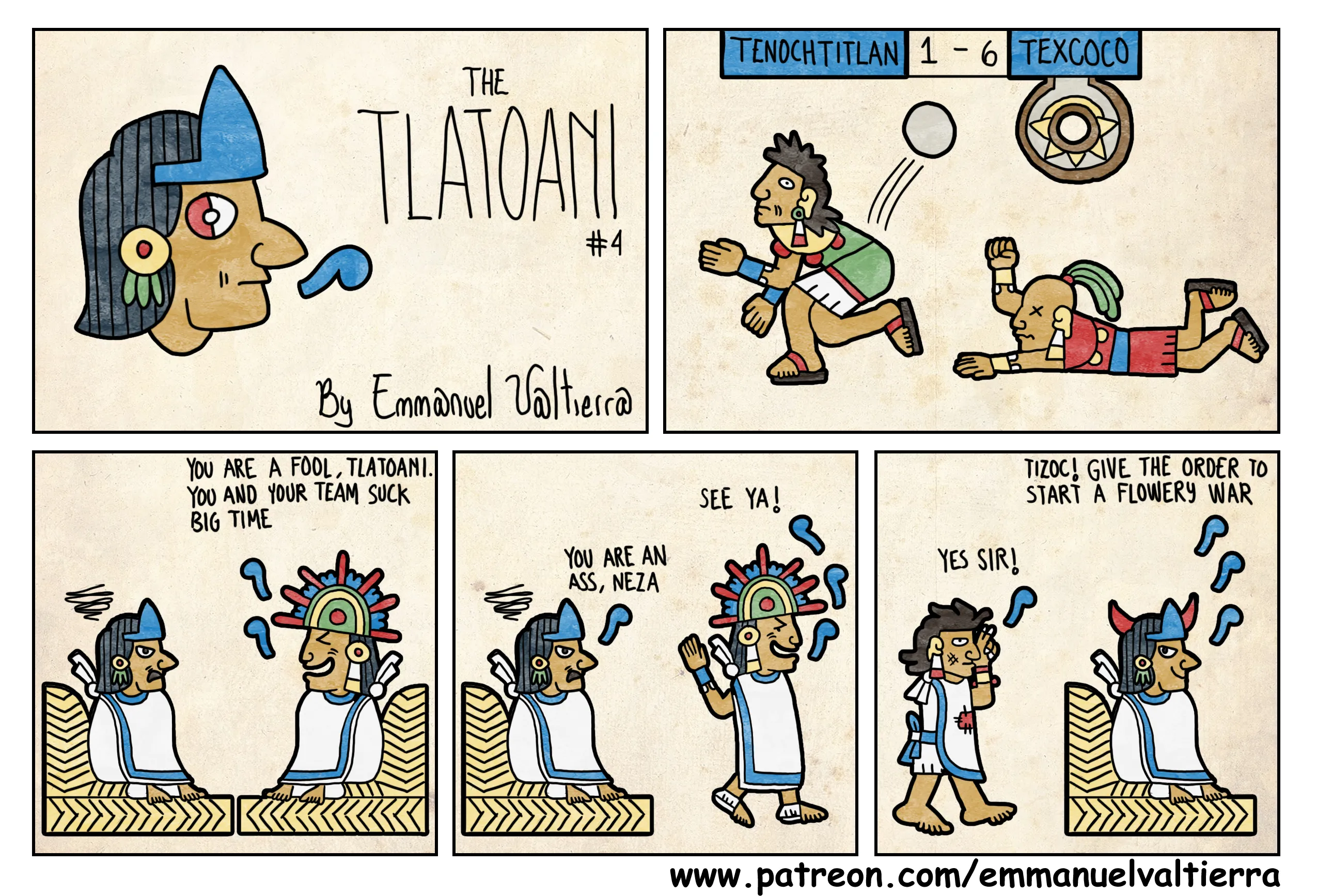 Aztec Web Comic!