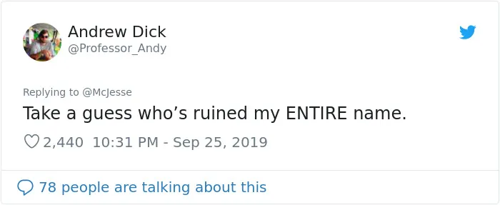 40 People Shared How Their First Names Got Ruined By Pop Culture