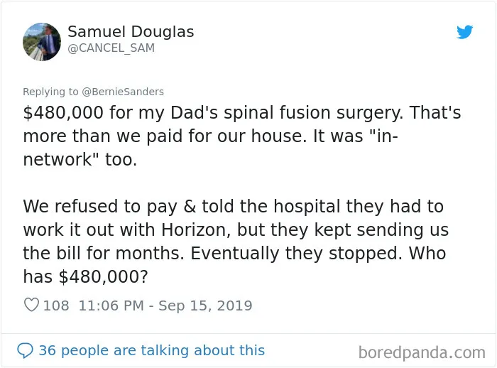 30 Americans Respond To 'What's The Most Absurd Medical Bill You Have Ever Received?'