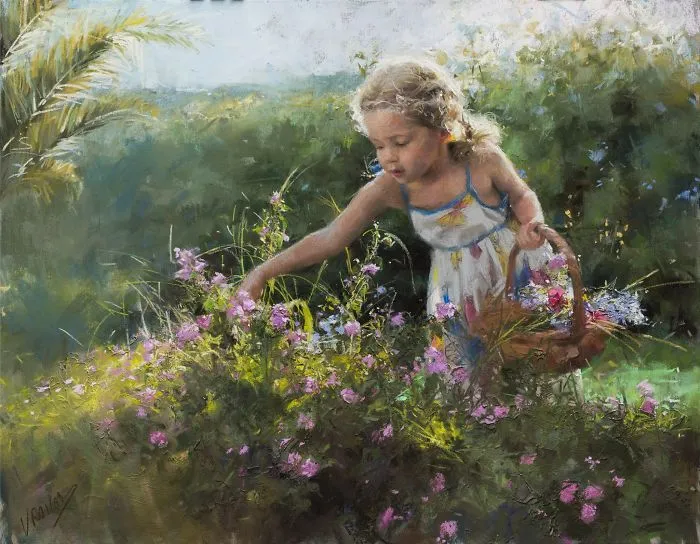 Spanish Artist Converts Intimate Moments Of Gorgeous Women Into Pastel Paintings (70 Pics)