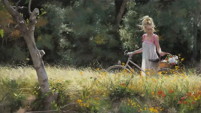 Spanish Artist Converts Intimate Moments Of Gorgeous Women Into Pastel Paintings (70 Pics)