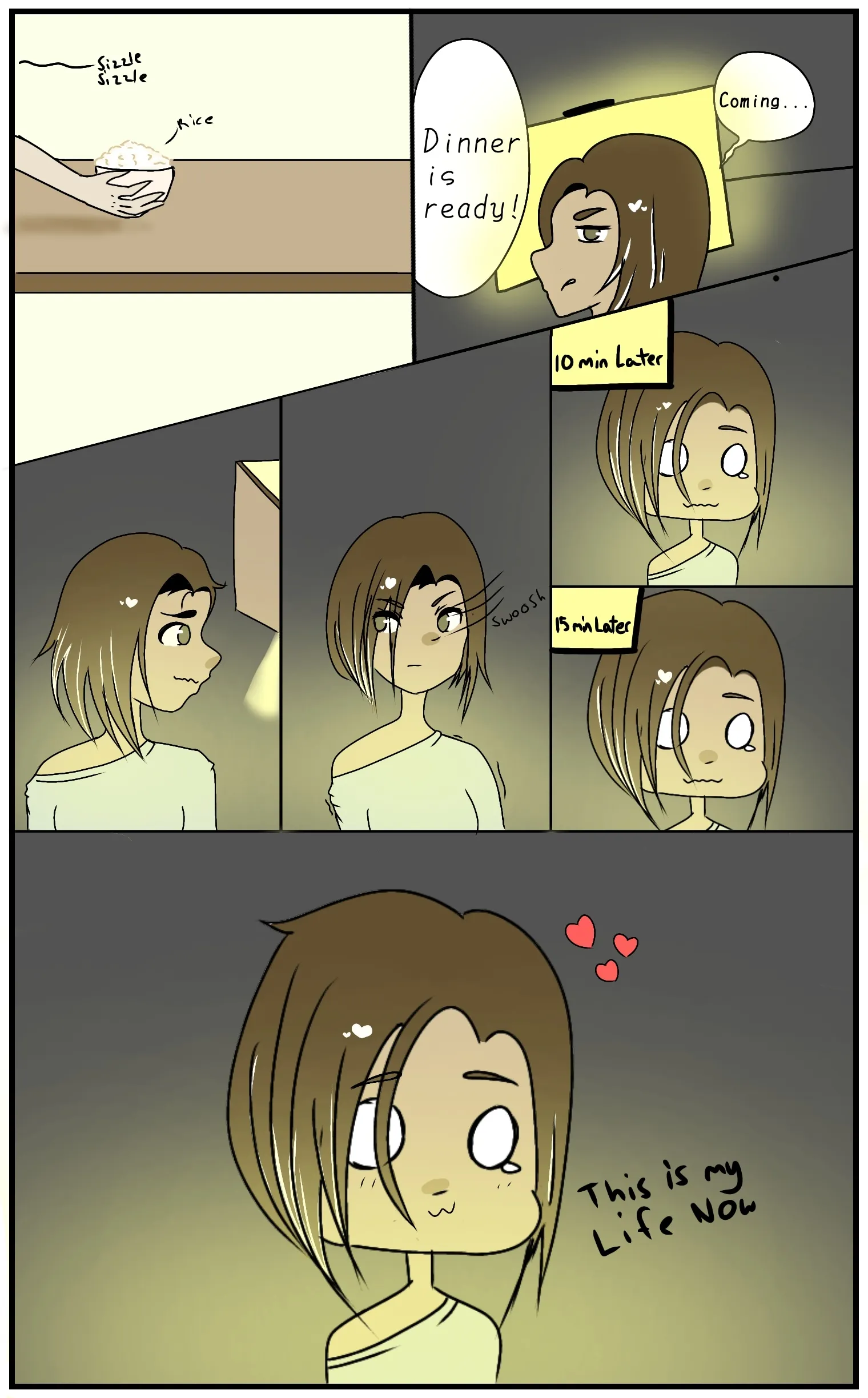 “I’m Coming!” My Comic Strip