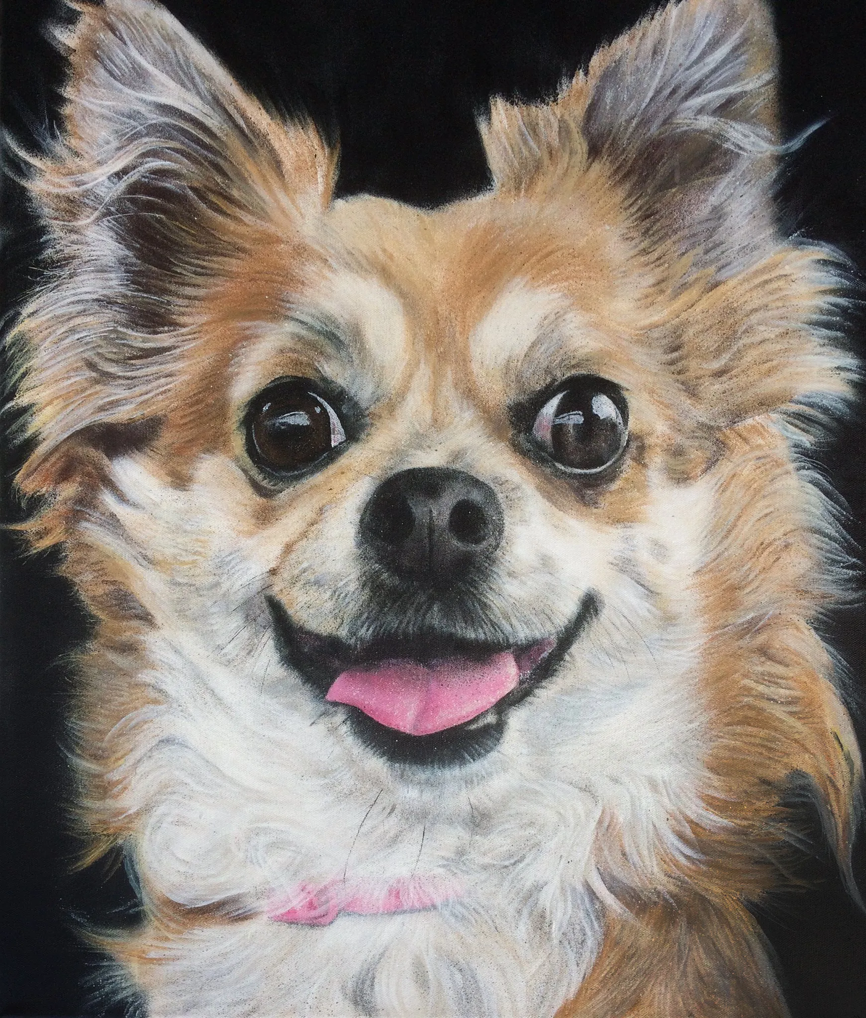 Graffiti Artist Paints Photo Realistic Portraits Of Dogs